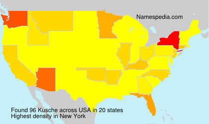 Surname Kusche in USA