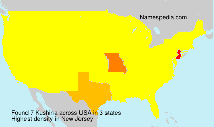 Surname Kushina in USA Surname Kushina in USA
