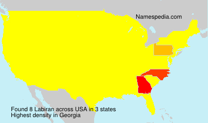 Surname Labiran in USA Surname Labiran in USA