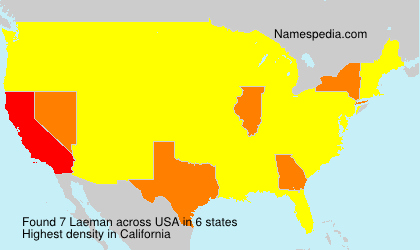 Surname Laeman in USA Surname Laeman in USA