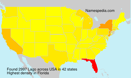 Surname Lago in USA