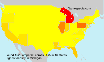 Surname Lamparski in USA