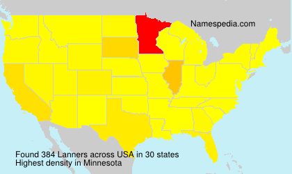 Surname Lanners in USA