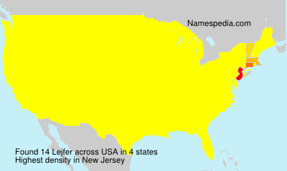 Surname Lejfer in USA Surname Lejfer in USA
