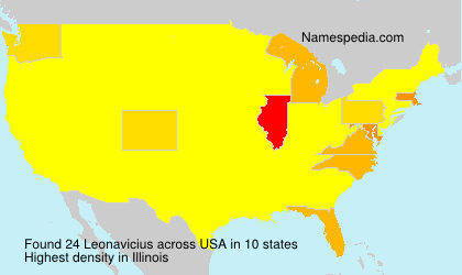 Surname Leonavicius in USA