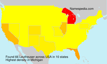 Surname Leutheuser in USA