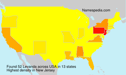 Surname Levanda in USA Surname Levanda in USA