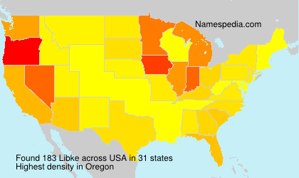Surname Libke in USA