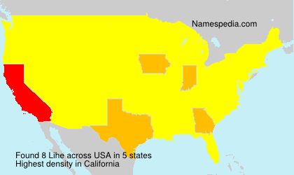 Surname Lihe in USA