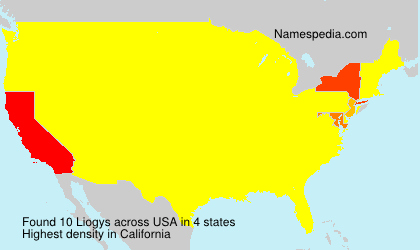 Surname Liogys in USA Surname Liogys in USA