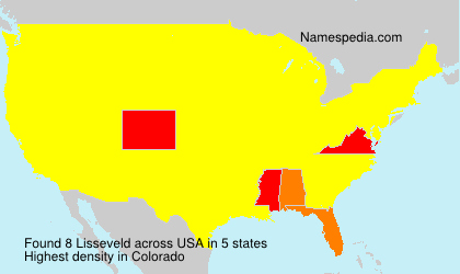 Surname Lisseveld in USA
