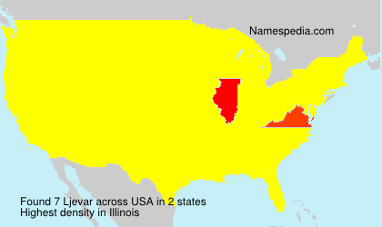 Surname Ljevar in USA