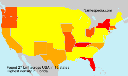 Surname Lmt in USA
