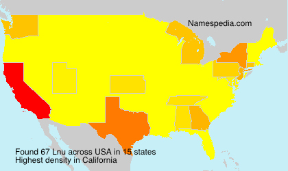 Surname Lnu in USA