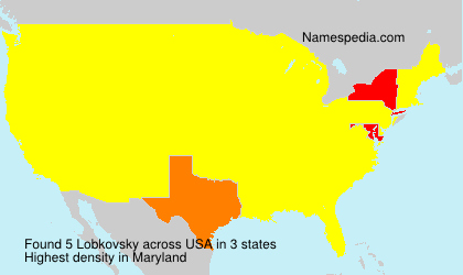 Surname Lobkovsky in USA Surname Lobkovsky in USA