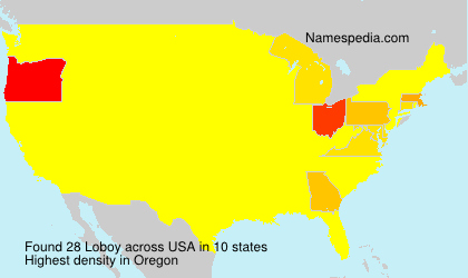 Surname Loboy in USA Surname Loboy in USA