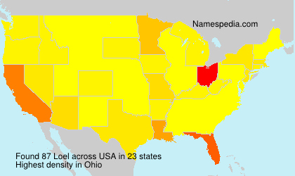 Surname Loel in USA