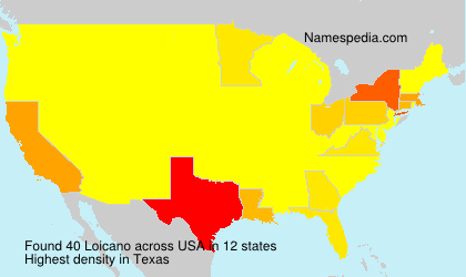 Surname Loicano in USA Surname Loicano in USA