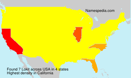 Surname Lokit in USA Surname Lokit in USA