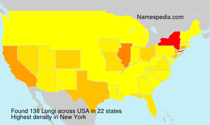 Surname Longi in USA