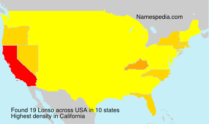Surname Lonso in USA Surname Lonso in USA
