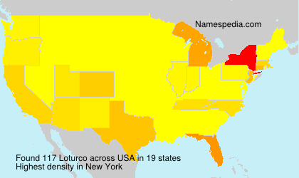 Surname Loturco in USA