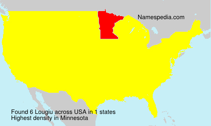 Surname Lougiu in USA Surname Lougiu in USA