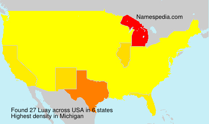 Surname Luay in USA