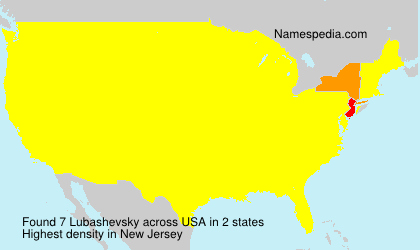 Surname Lubashevsky in USA Surname Lubashevsky in USA