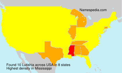 Surname Lutishia in USA Surname Lutishia in USA