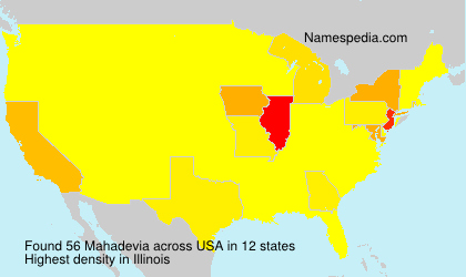 Surname Mahadevia in USA Surname Mahadevia in USA