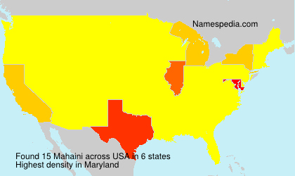 Surname Mahaini in USA Surname Mahaini in USA