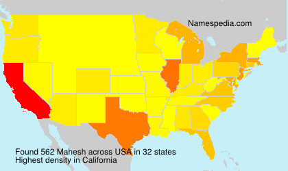 Surname Mahesh in USA