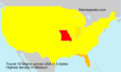 Surname Majino in USA