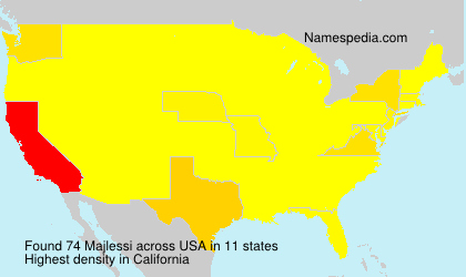 Surname Majlessi in USA