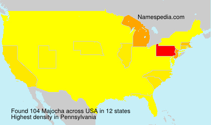 Surname Majocha in USA