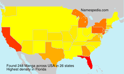 Surname Manga in USA