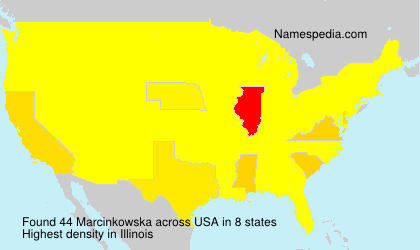 Surname Marcinkowska in USA
