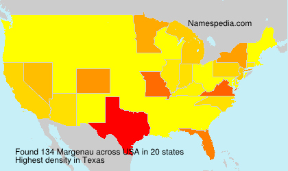 Surname Margenau in USA Surname Margenau in USA