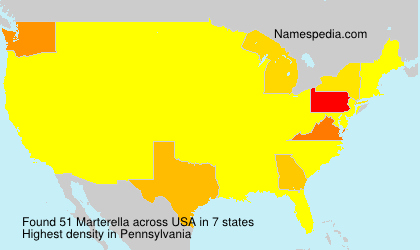 Surname Marterella in USA