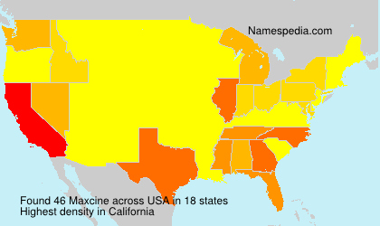 Surname Maxcine in USA Surname Maxcine in USA