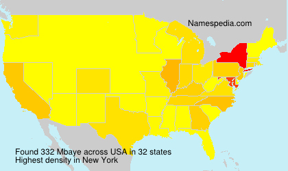 Surname Mbaye in USA