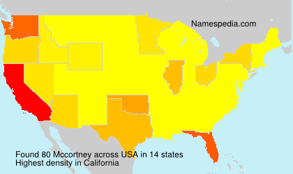 Surname Mccortney in USA Surname Mccortney in USA
