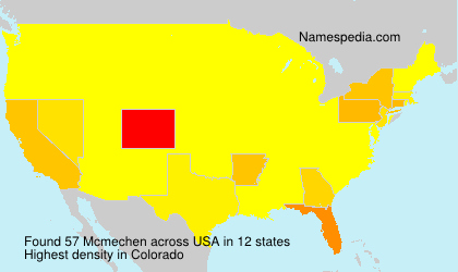 Surname Mcmechen in USA