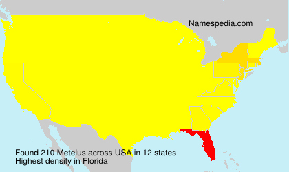 Surname Metelus in USA Surname Metelus in USA