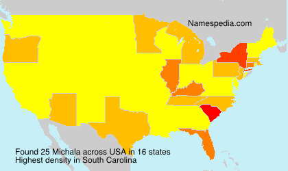 Surname Michala in USA