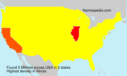 Surname Mikhed in USA Surname Mikhed in USA