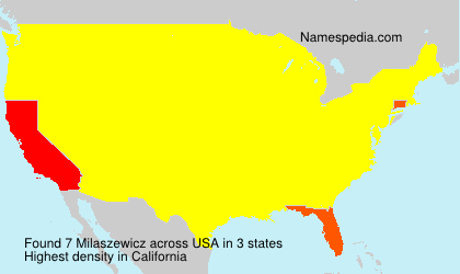 Surname Milaszewicz in USA