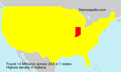 Surname Milharcic in USA Surname Milharcic in USA