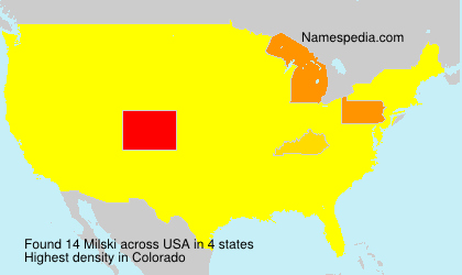 Surname Milski in USA Surname Milski in USA